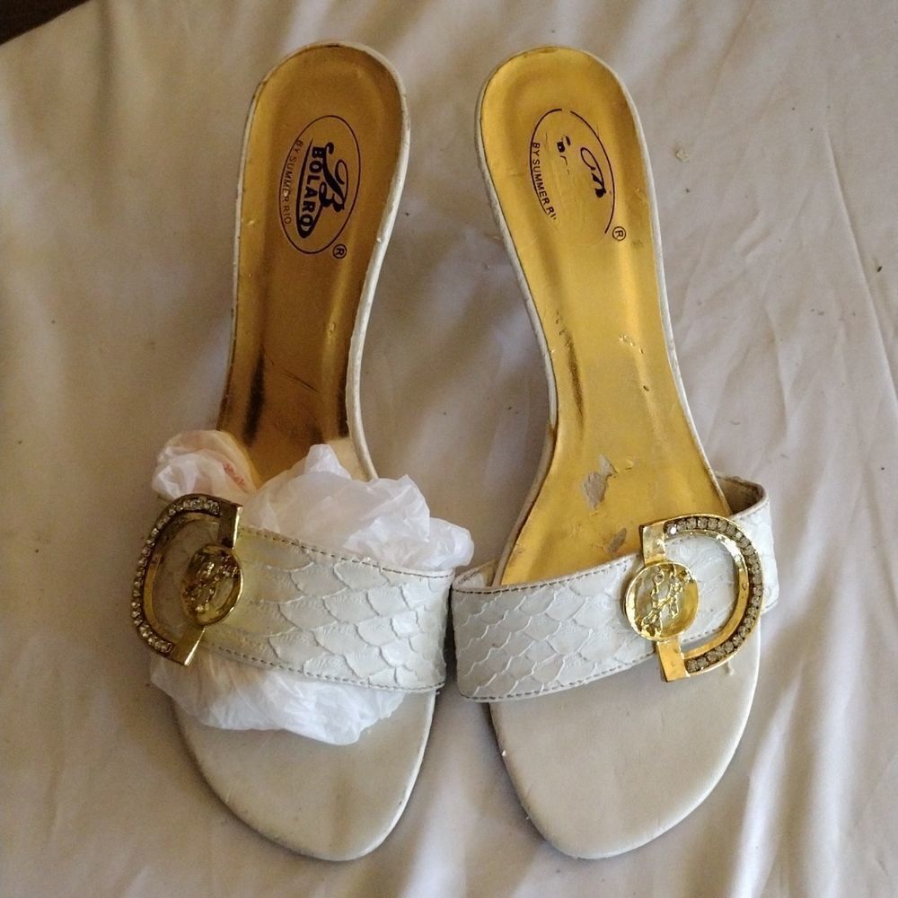 4@30.00 or 20.00 LADIES Sandals by 𝅺BOLARO
